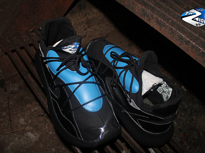 TH Zaioid "Laser Blue" design industrial design sneaker design