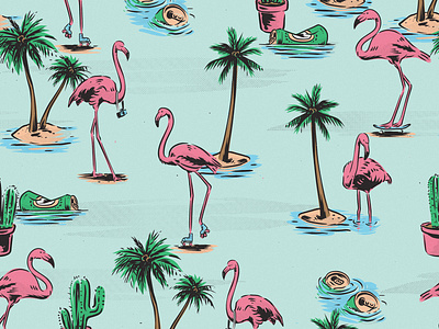 Flamingo Yardage