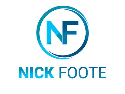 Nick Foote Lettermark Logo Design | Brand Identity