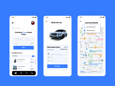 Ride App(Car rental app)