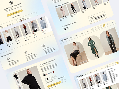 Ecommerce UX / UI / Branding