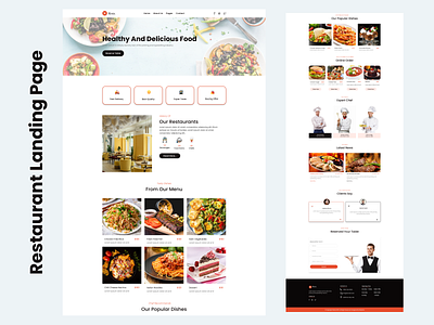 Restaurant Landing Page