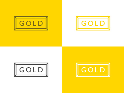 Gold Clothing branding design logo