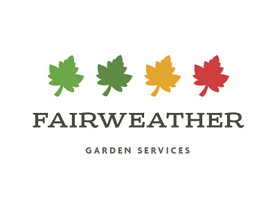Fairweather Logo branding design logo