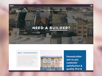 Homebuilder design website
