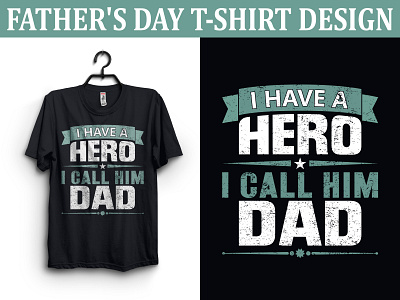 Father's Day T-shirt Design apparel branding design fathers day graphic design happy fathers day illustration t shirt t shirt design vector