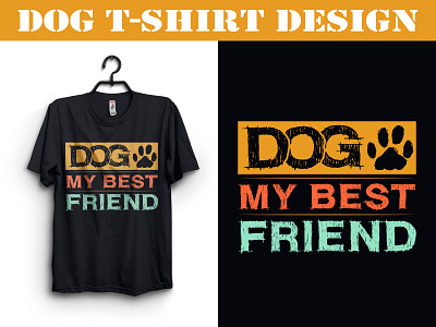 Dog T-shirt Design apparel branding design dog dog t shirt graphic design t shirt t shirt design vector