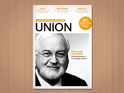 Union Cover Carstensen art cover magazine print