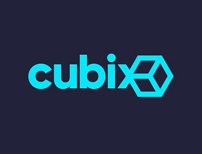 Cubix Logo Design graphic design logodesign logoideas logomark logomockup