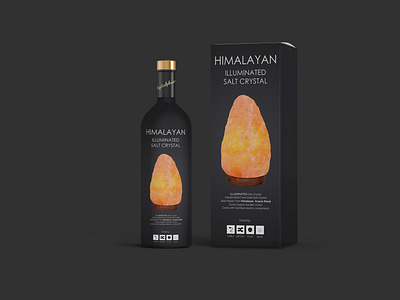 Black Beauty Salt Wine Mockup