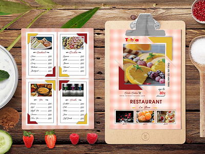 Free Delicious Menu Template