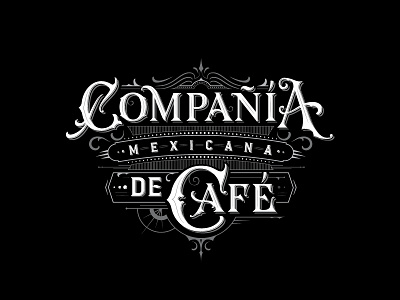 Compañía Mexicana de Café branding handlettering lettering logo type typedesign typography