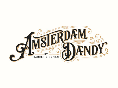 Amsterdam Dandy customtype handlettering lettering logo logotype typography