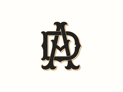 Ad Monogram for Amsterdam Dandy