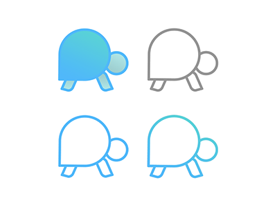 Terrapn Logo Icon Collection branding debut icons logo turtle