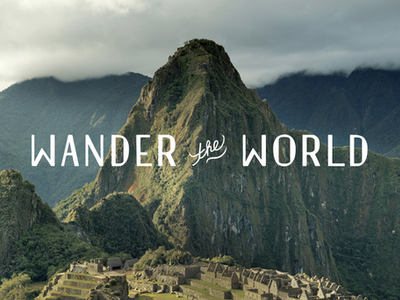 Herschel Supply Wander the World Contest design logo website