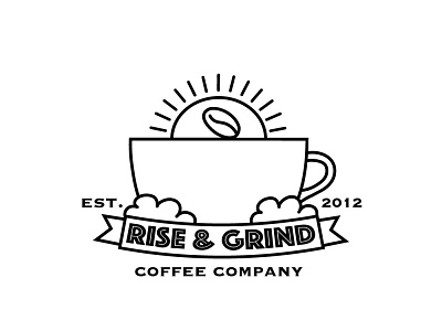Coffee Company Logo Design branding business cafe coffee coffee beans graphic design logo logo design mug vector