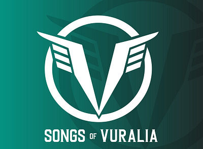 VURALIA Sci-Fi Logo branding design fiction graphic design illustration logo novel sci fi science fiction story