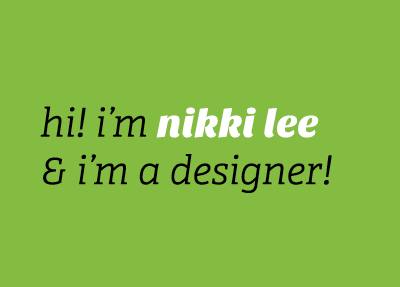 Me! designer green identity logo personal