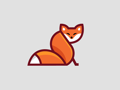 Fox animal branding character design fox fox logo foxy icon illustration logo ui vector vector art vector illustration vectors