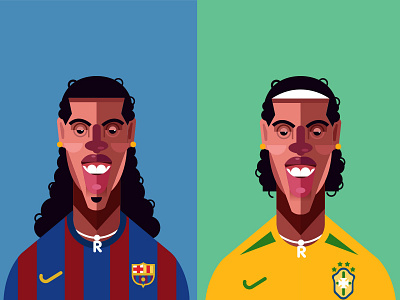 ronaldinho vector