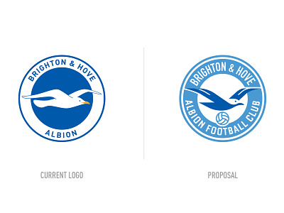 BHAFC Logo Redesign brighton design england football icon logo ui ux vector vector illustration