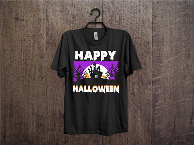 Happy Halloween t-shirt design