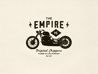 The Empire Motorcycle Club by Rolando S. Pí on Dribbble