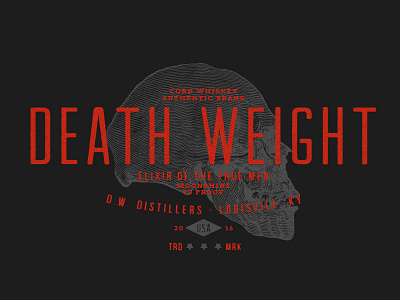 Death Weight - Corn Whiskey Moonshine