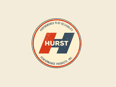 Hurst - Performance Products, Inc. auto auto part badge brand hot rods logo retro vintage