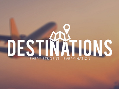 Destinations branding logo