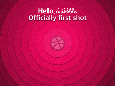 Hello Dribbble 1st dribbble first hello sketch