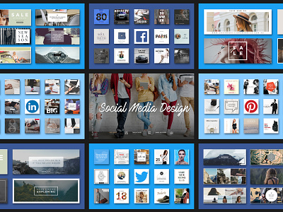 Social Media Design Services for Chain Reaction Graphics 