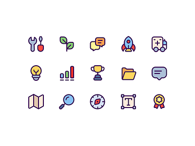 Icon exercises icons