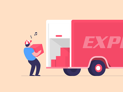 Express car，express，box