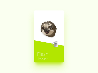 Flash flash sloth zootopia