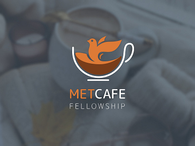 Metcafe Logo brand identity branding cafe logo design faith logo fellowship fellowship logo freelance logo logo design metcafe logo typography typography logo vector
