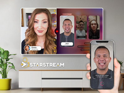 Starstream TV + Mobile App Design