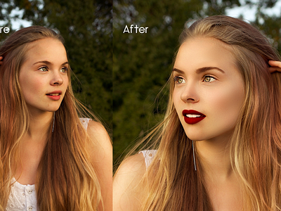 Photo retouching