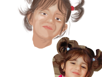 IN PROCESS adobe photoshop art artist drawing graphic design illustration portrate