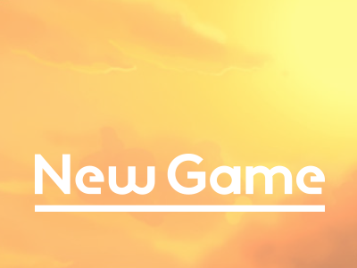 New Game brown game logo new