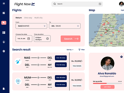 UI DESIGN OF DASHBOARD