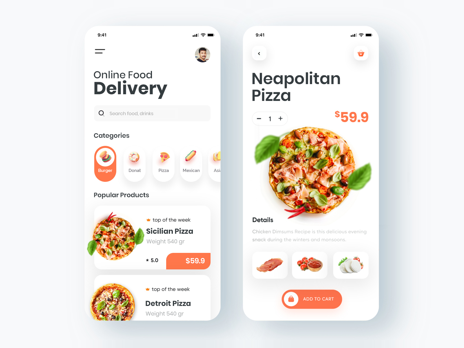 Food Delivery App By Jayadas On Dribbble