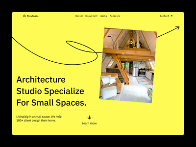 TinySpace | Architecture Studio - Landing Page