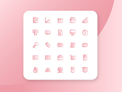 Business Icon design finance icon iconutopia identity ui ux