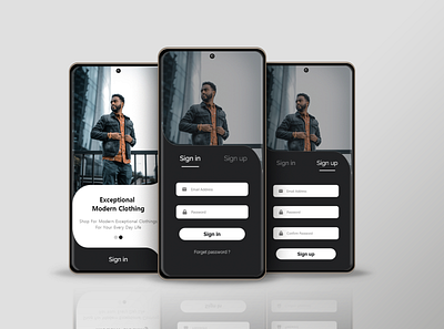 Sign Up Screen ( Animated ) ad adobe xd animated signup animation app design app ui app ux clothing app clothing brand app modern app modern design modern signup screen signup screen trending app trending designs ui ux