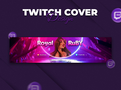 Twitch Gaming Banner banner banner design cover cover design creative gaming gaming banner gaming cover graphic design social media social media cover design twitch twitch banner design twitch cover typography