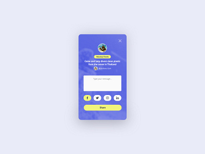 Social Share dailyui dailyui010 mobile share uidesign