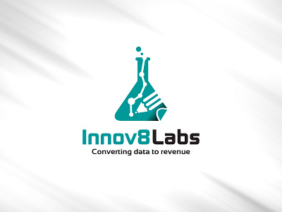 Innov8 Labs Logo client data innovation lab logo project