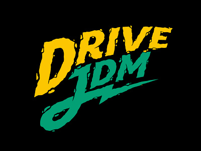 Drive JDM custom typo (unused) clothing custom logo tees tshirt type typo typography